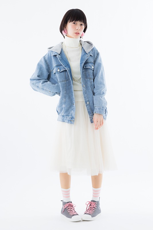 着用イメージ。