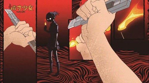 「燐寸少女」アニメPVより。