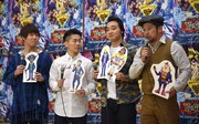 トーク中の（左から）ジャングルポケット、ケンドーコバヤシ。