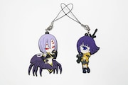 「『モンスター娘のいる日常』ラバーストラップ・コレクション Vol.1」より、ラクネラ、マナコ。