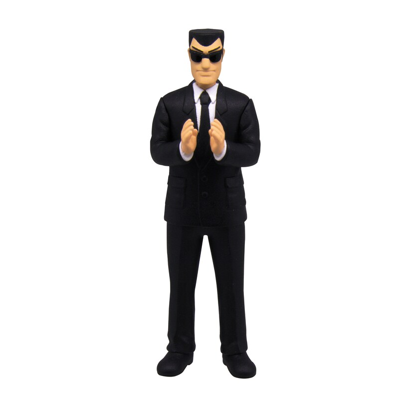 「黒服（がっしり型）ポーズ：拍手」