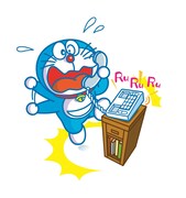 「ドラえもんテレフォン」のイメージ。