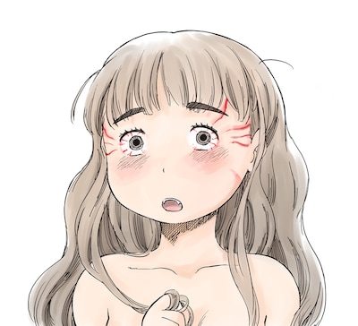 水沢悦子によるカット。