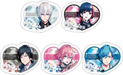 3月12日より販売されるクリアバッジセット。