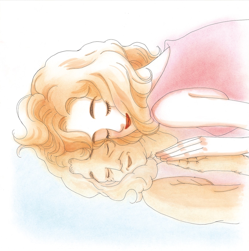 「母はハタチの夢を見る」のイラスト。