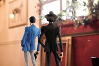 ルパンフィギュアと次元フィギュア。