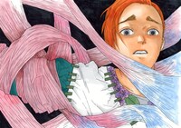 「肋骨さん」のカラーカット。(c)吾峠呼世晴／集英社