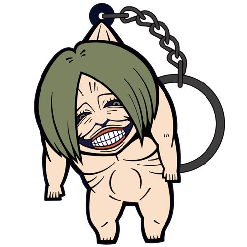 「エレンの母を食った巨人つままれキーホルダー Ver.2.0」