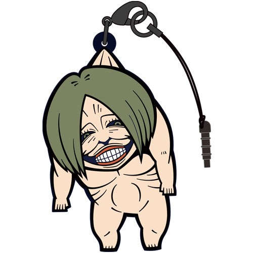 「エレンの母を食った巨人つままれストラップ Ver.2.0」