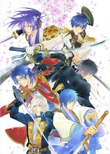 「『遙かなる時空の中で』展～八葉蓮華絵巻～」のメインビジュアル。イラスト／水野十子 (c)コーエーテクモゲームス All rights reserved.