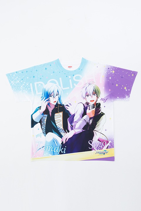 「ユニットビジュアルTシャツ」の「環＆壮五」。