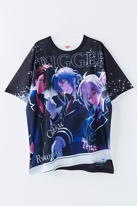 「ユニットビジュアルTシャツ」の「楽＆天＆龍之介」。