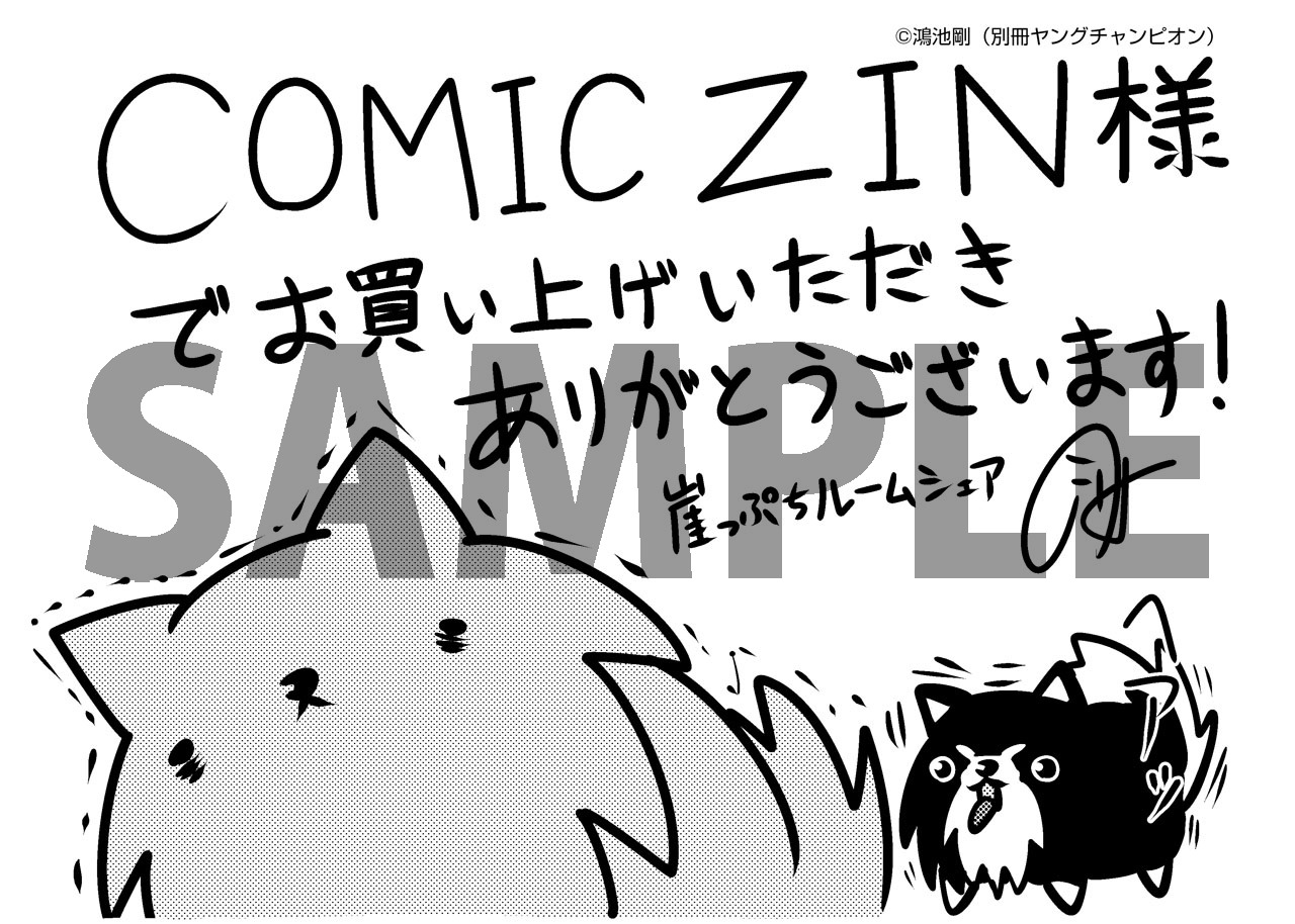 COMIC ZIN特典ペーパー