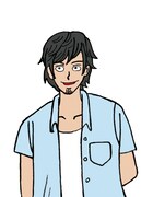 忍堀修吾のカット。