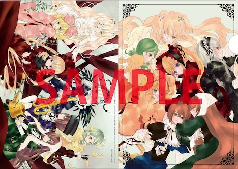 ミニクリアファイルの絵柄。(c)PEACH-PIT／集英社