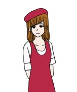 服部苑子のカット。