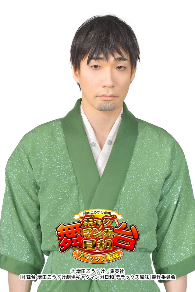 阿部丈二演じる松尾芭蕉。