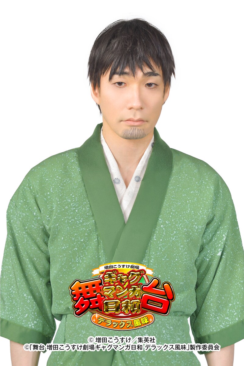 阿部丈二演じる松尾芭蕉。