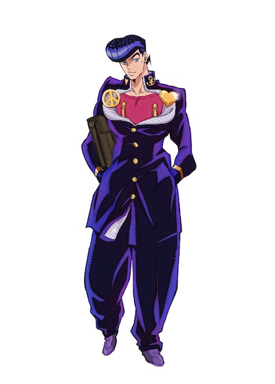 東方仗助の新ビジュアル。