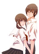 かずまこをのイラスト。