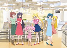 「美少女戦士セーラームーンCrystal×JINS×BANDAI」イメージビジュアル。