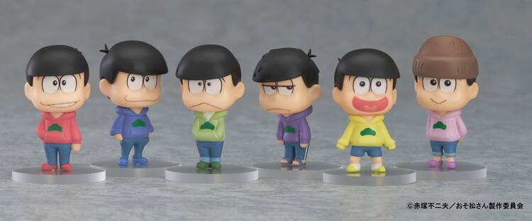 おそ松さん」トレーディングフィギュア、“推し松”だけの6体セットも 