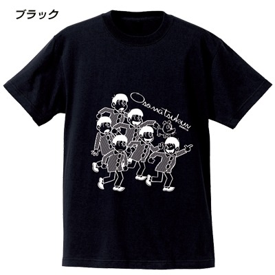 「おそ松くん」Tシャツ（モノクロVER）