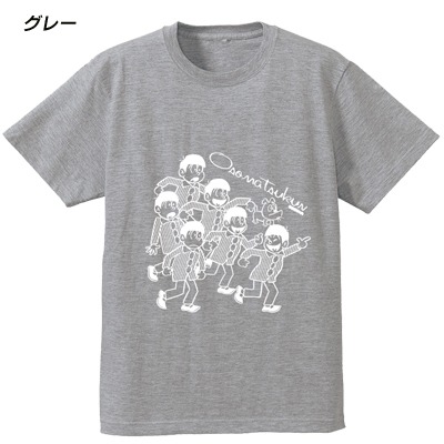 「おそ松くん」Tシャツ（モノクロVER）