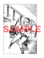 複製原画が並べられた「枝垂ほたるファッションショー」のイメージ。