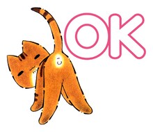 LINEスタンプ「須藤真澄のゆずとゆかいなこねこたち」より。