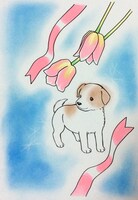 国樹由香「犬と一緒に乗る舟」扉ページ