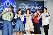 (左から)高橋ユウ、小山百代、大久保聡美、七木奏音、坂田しおり。
