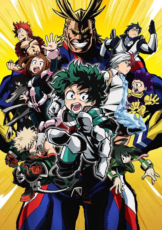 アニメ「僕のヒーローアカデミア」のキービジュアル第2弾。