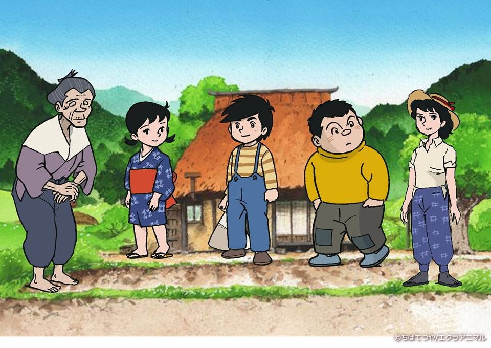 アニメ「風のように」ビジュアル。