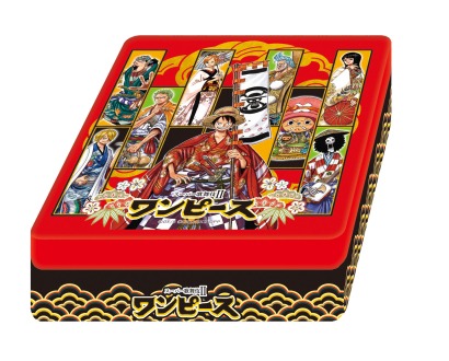 「『ONE PIECE』缶入りクッキー レッド」