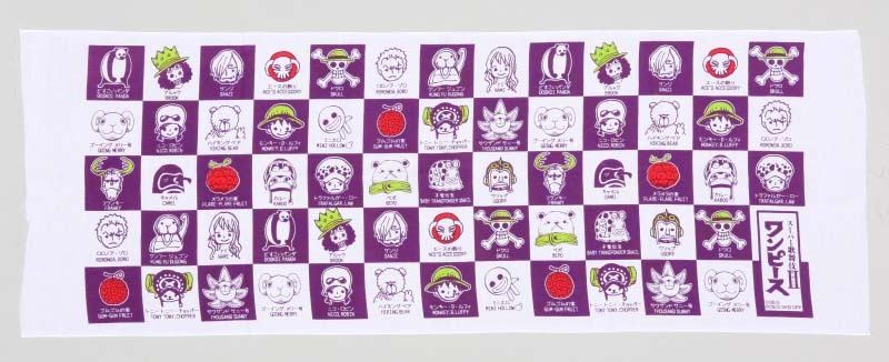 「『ONE PIECE』手ぬぐいアイコン Ver.」