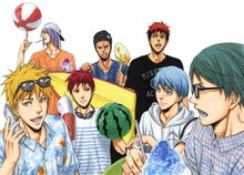 「黒子のバスケ EXTRA GAME」のカラーカット。(c)藤巻忠俊／集英社