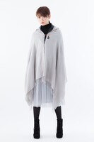 神威モデル フード付きストール