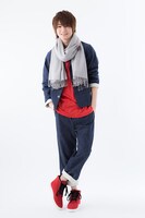 神威モデル フード付きストール