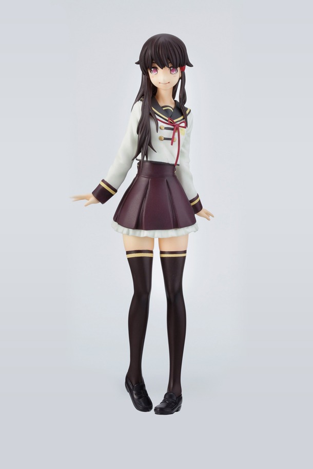 「脳漿炸裂ガール」2巻発売を記念して制作されたまるのフィギュア。