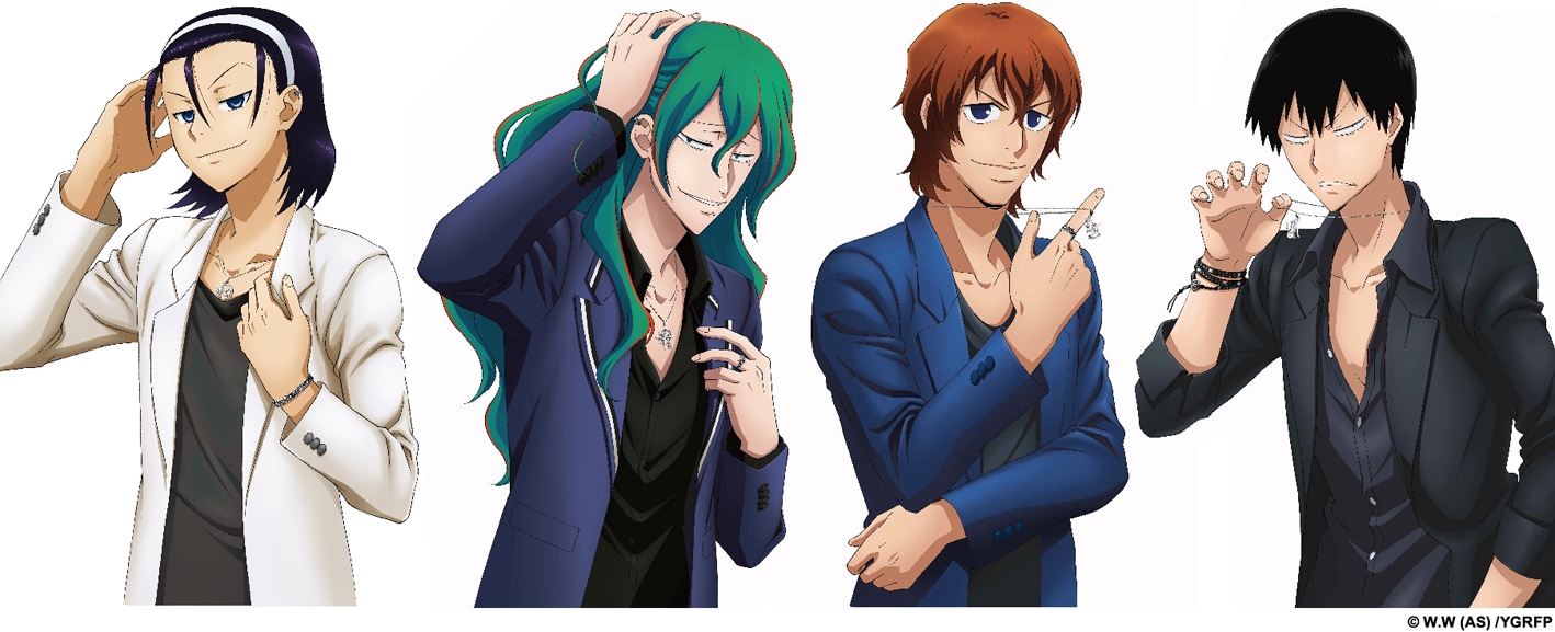 「弱虫ペダル GRANDE ROAD」×ARTEMIS KINGSイメージビジュアル。
