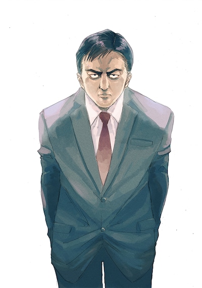 「社畜！ 修羅コーサク」のイラスト。