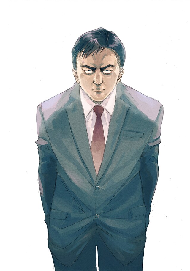 「社畜！ 修羅コーサク」のイラスト。