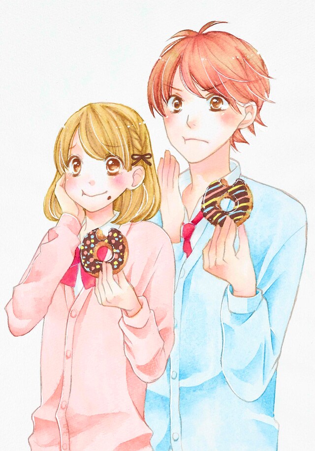 「食べ部にイイネ！」のカラーカット。(c)足立原光莉×小野友里恵／集英社マーガレット