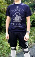 「ラビットハウス ドライTシャツ」着用例
