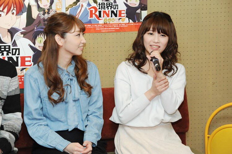 境界のRINNE」アフレコ、三森すずこ“るーみっくわーるど”感じ天国と