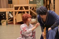 公開稽古の様子。