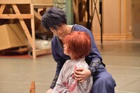 公開稽古の様子。