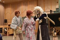 公開稽古の様子。