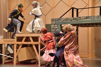 公開稽古の様子。